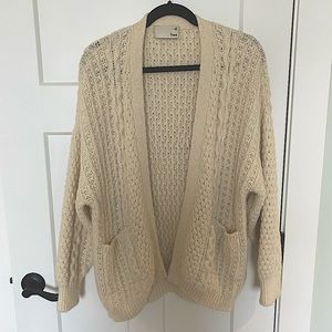 Aritzia oversized wool sweater